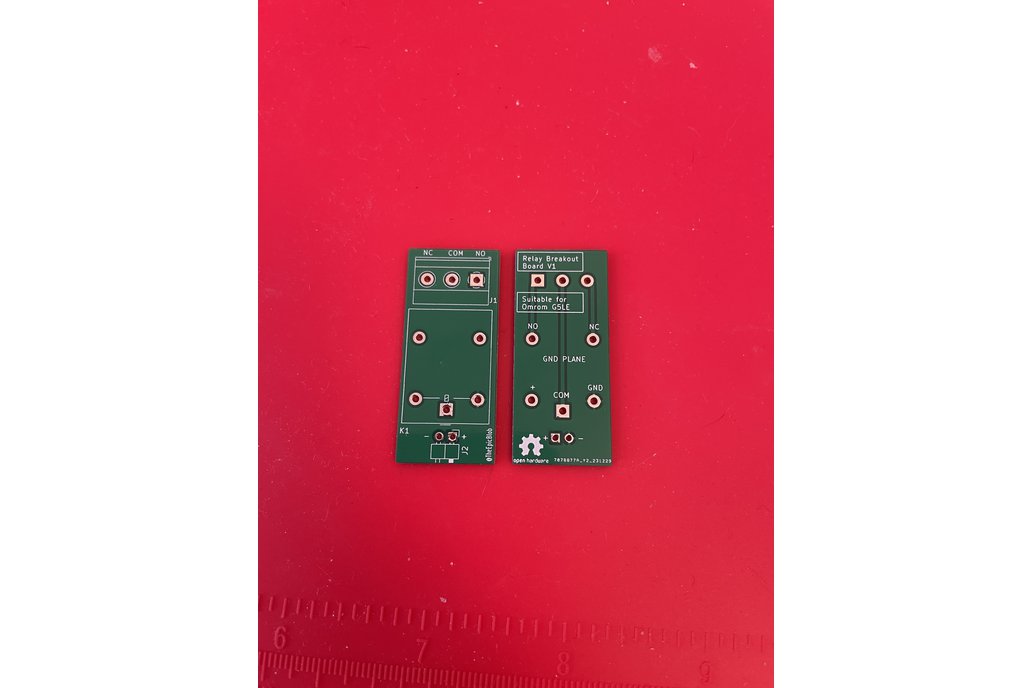 Omron G5LE Breakout Board 1
