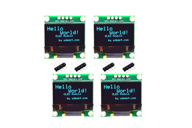 Adeept OLED Module Compatible with Arduino 、RPi