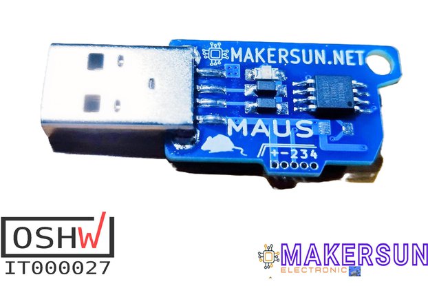 MAUS – the tiny board that keeps your cursor alive