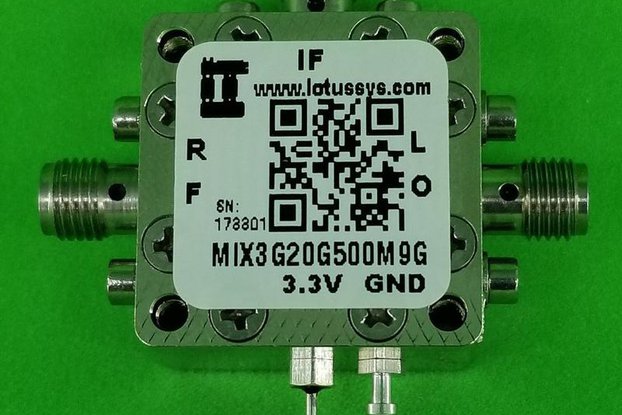 MIXER 3-20GHz RF and 500M - 9G IF (LTC5553)