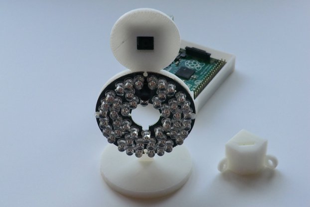 48 LED IR light & brackets for Raspberry Pi camera