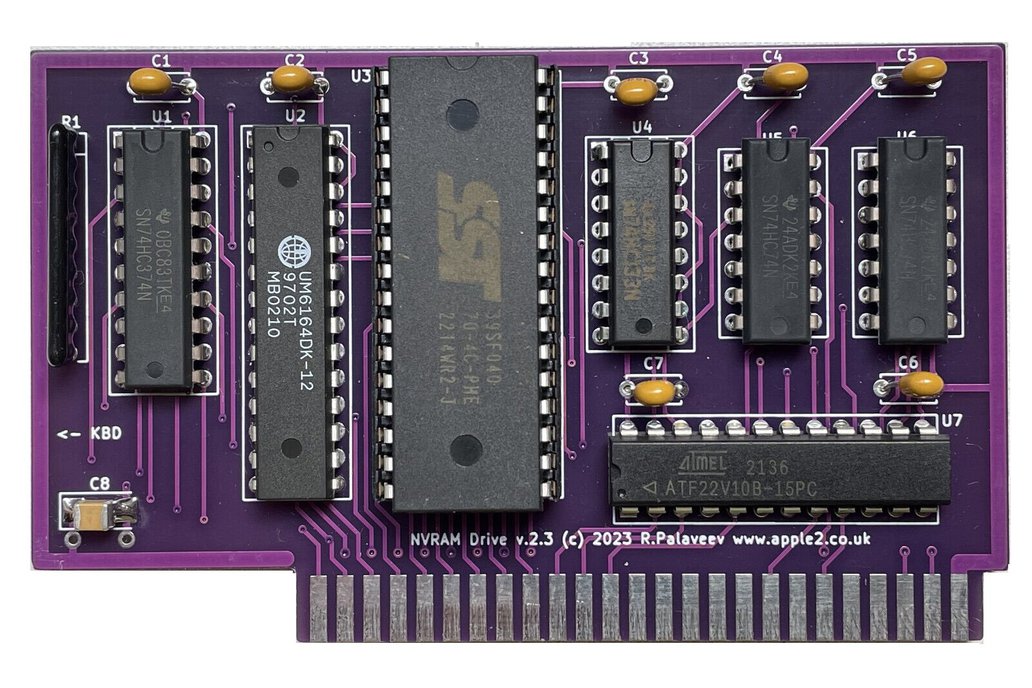 ProDOS NVRAM Drive 512kB v2.3 for Apple II 1
