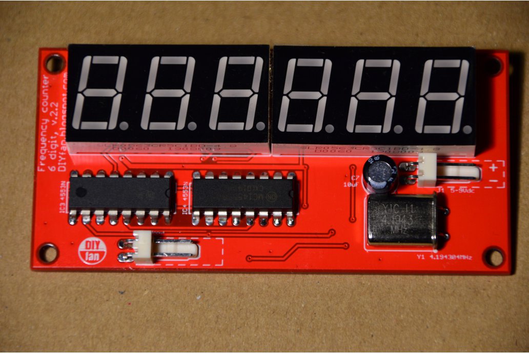 6-Digit Frequency Counter 1