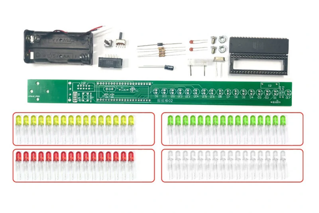 17-bit LED Light Rocker Electronic Kit
