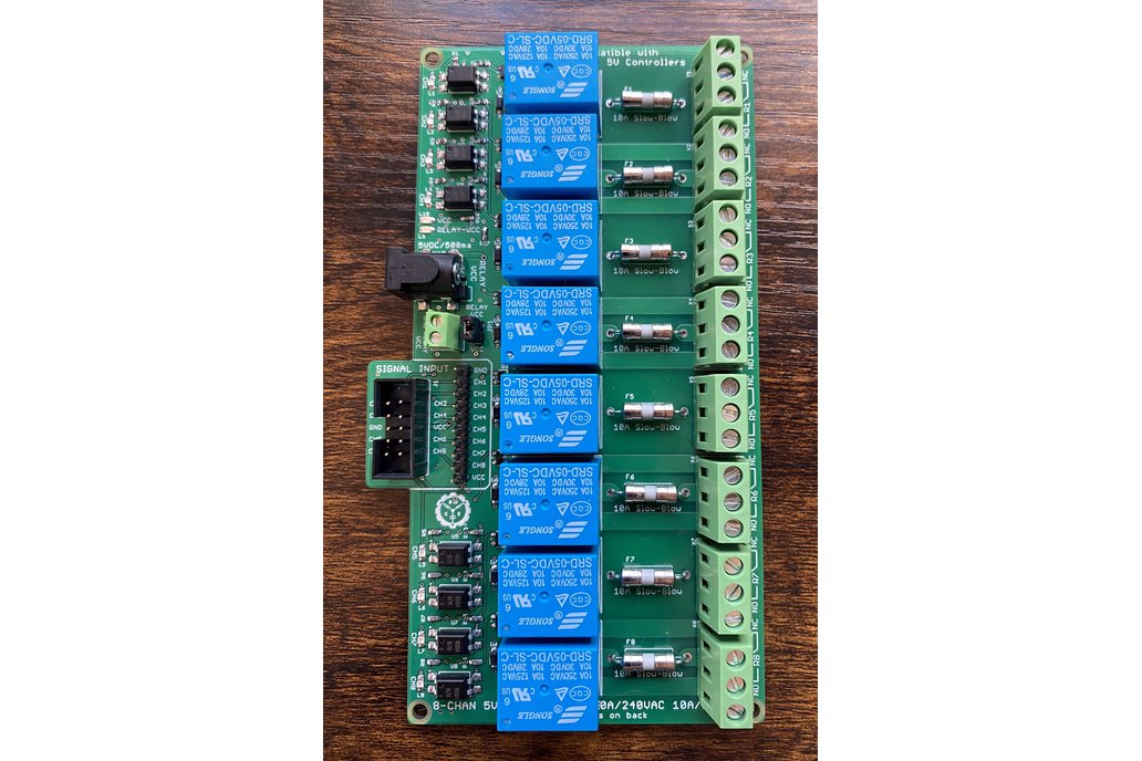 High-Quality 8-Relay Board with Protected Inputs 1
