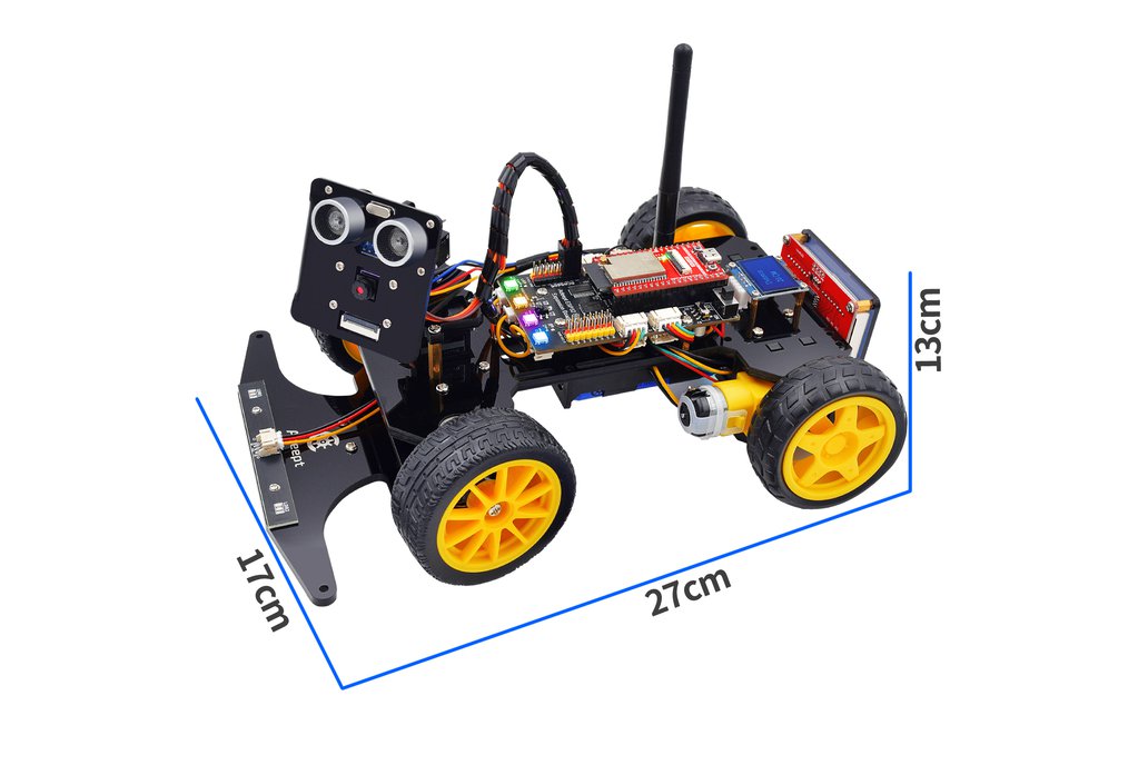 Adeept Smart Car Kit for ESP32-WROVER from Adeept on Tindie