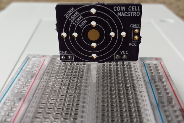 Coin Cell Battery Breakout Board