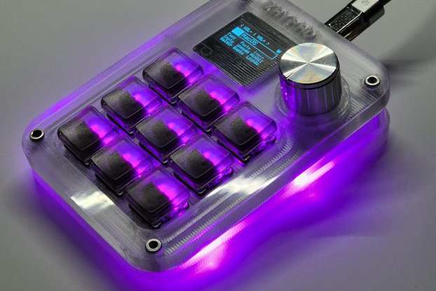 KatPad - The Smart 3D printed macropad -No QMK/Via