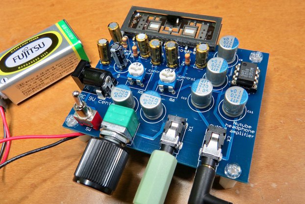 Nutube amp kit, a vacuum tube in new century REV2