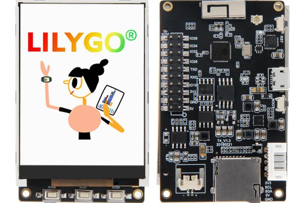 LILYGO® TTGO T4 V1.3 ILI9341 2.4 inch LCD Display