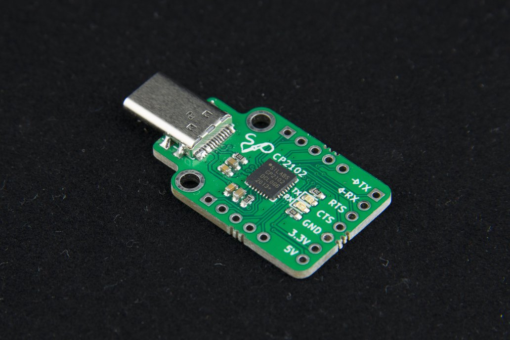 CP2102 USB to Serial/UART with USB Type-C Plug 1