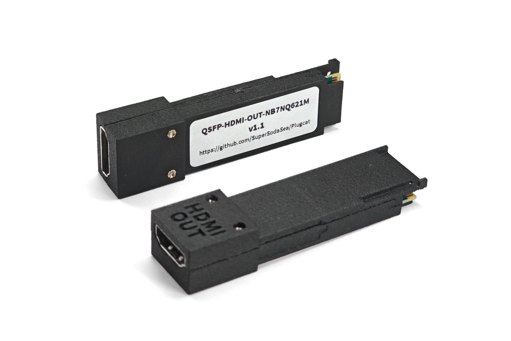 Plugcat QSFP-HDMI-OUT-NB7NQ621M v1.1 1
