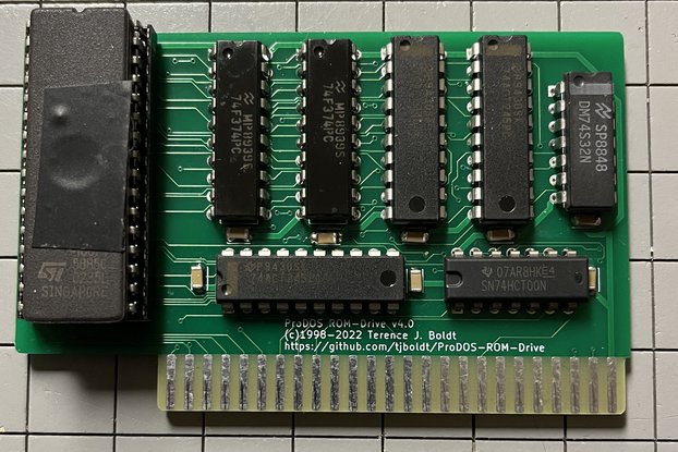 Apple II ProDOS bootable 1MB read-only drive v4.0