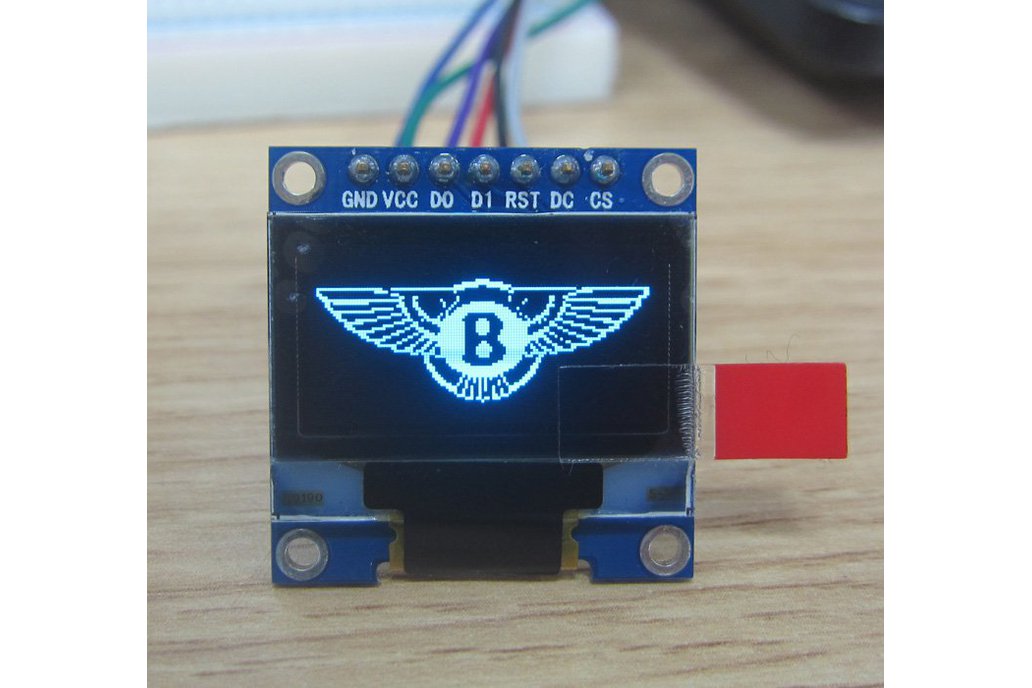 OLED 0.96inch 12864 display module blue 1