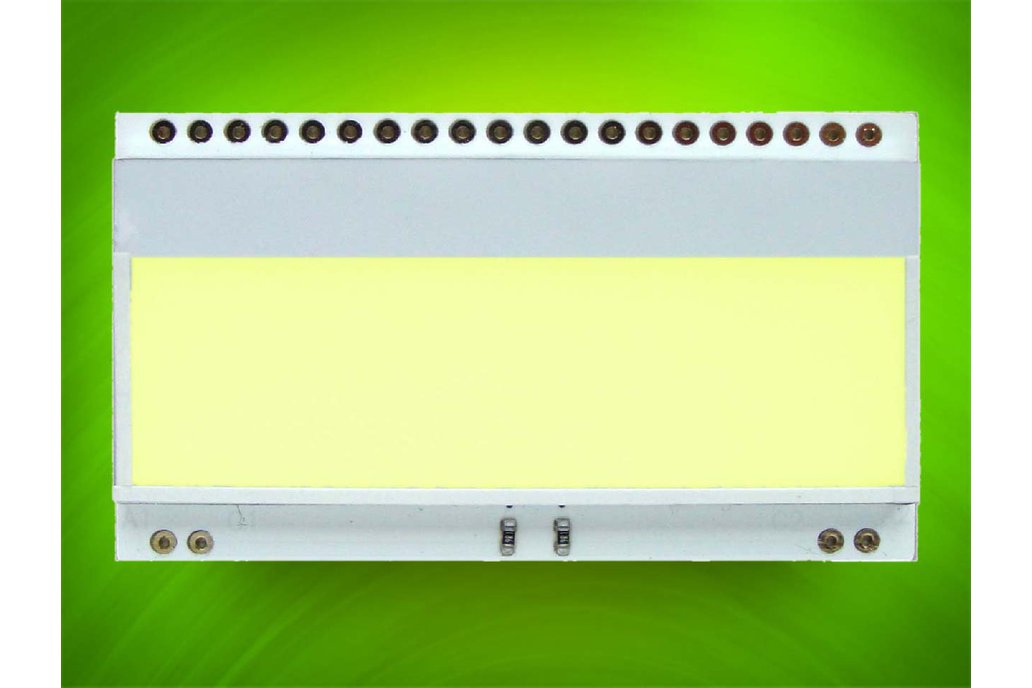 Backlight LED Display Visions Giallo-verde, 40 pin 1