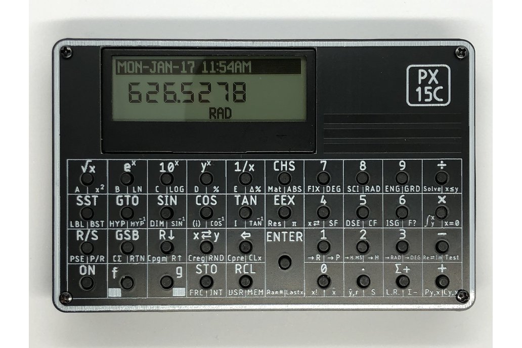 PX-15C an HP15C Emulator 1