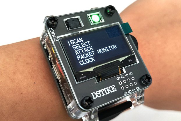 DSTIKE Deauther Watch X |ESP8266 Development Watch