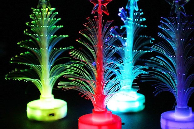 3PCS Colorful LED Christmas Tree