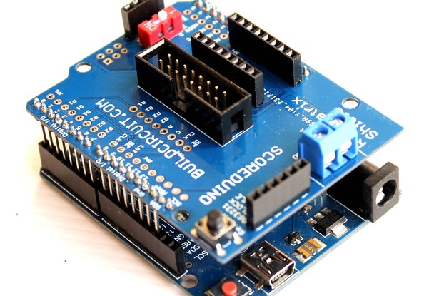 Arduino UNO Shield For P10 and P6 RGB LED Matrix