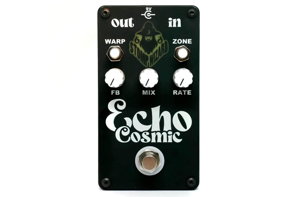 Stomp Wizard Cosmic ECHO Pedal - LoFi Guitar Delay 1