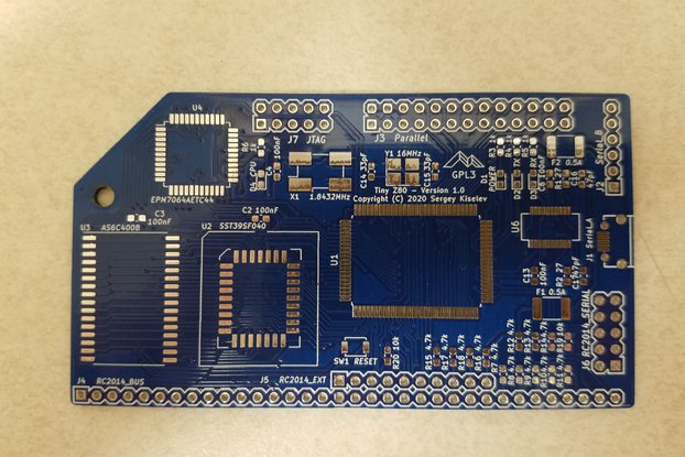 Tiny Z80, RC2014 Bus, DIY Hardware Project
