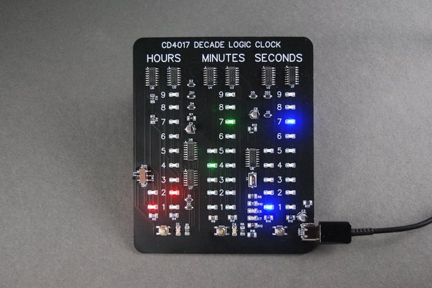 CD4017 Digital Logic Clock 2.0 Surface Mount DIY S