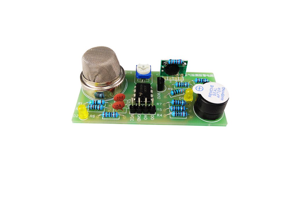 MQ-5 Gas Detection Alarm Circuit Sound and Light 1