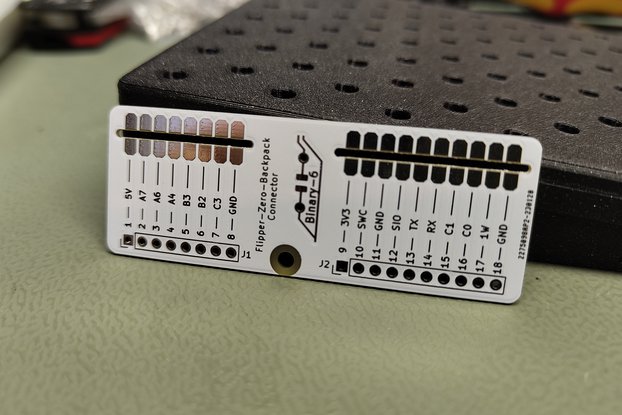 Flipper Zero - Backpack connector PCB