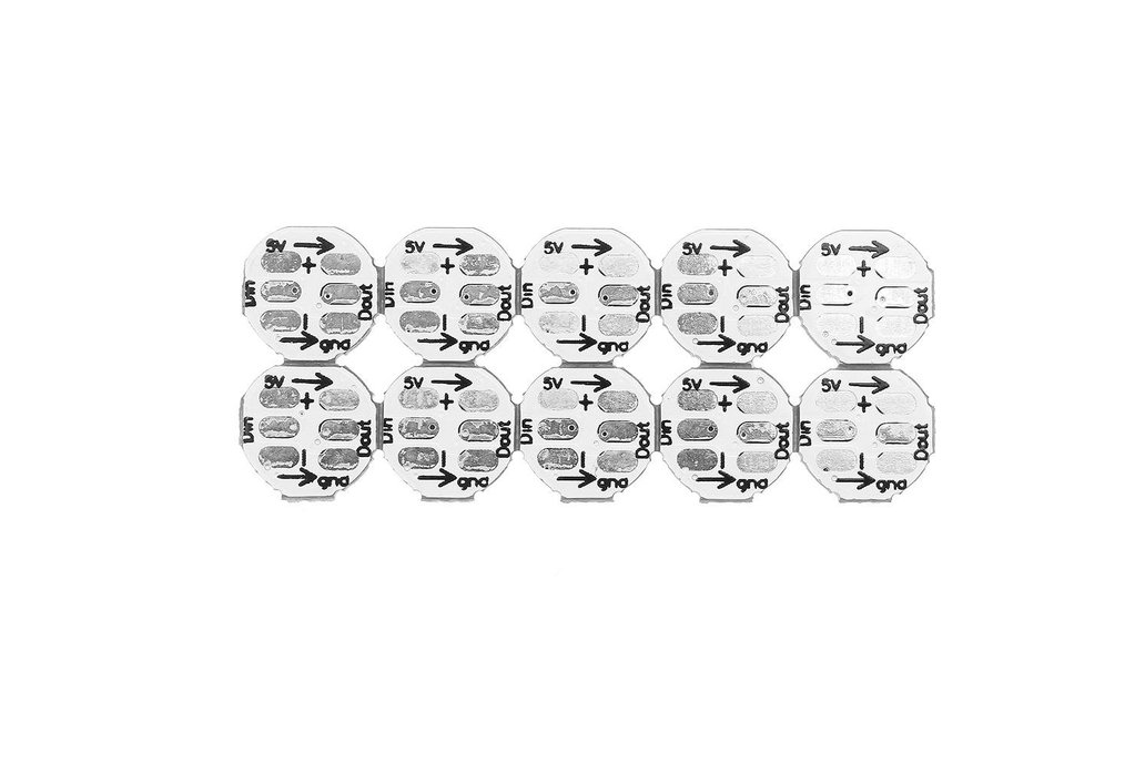 50Pcs DC 5V 3MM x 10MM WS2812B SMD LED 1