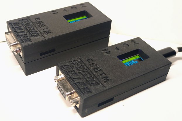 WiRSa v3 Wifi RS232 Serial Modem adapter with SD