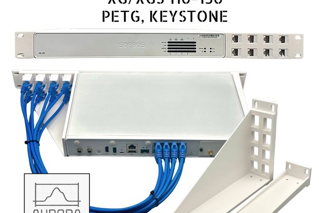 1U Rackmount Adapter for Sophos Firewalls