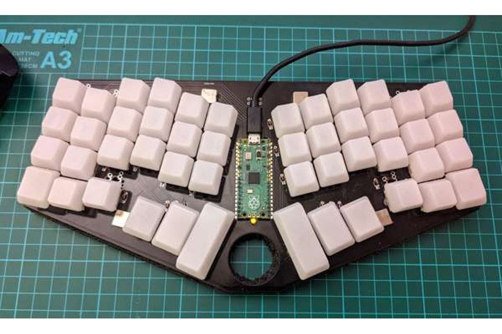 Mini Orthocurvular Keyboard PCB 1