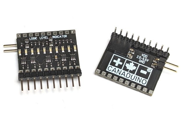 2 pcs 10-bit Breadboard Logic Level Indicator