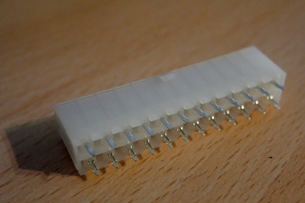 Molex Mini-Fit Jr. 24 pin (ATX power supply con.)