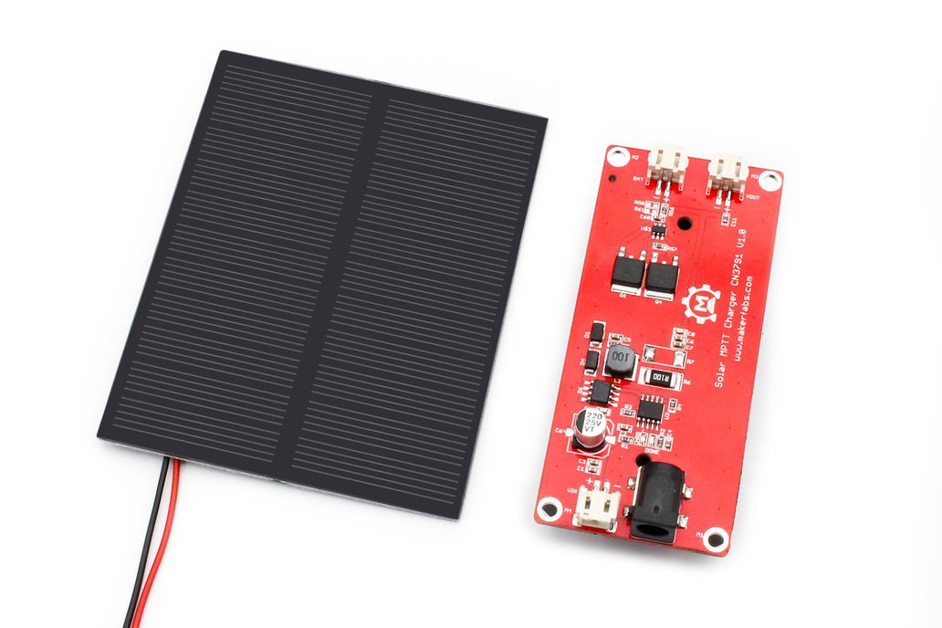 3.7V Power Solution with MPPT Solar panel 1