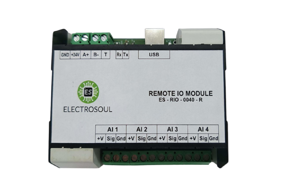 4 Channel AI Remote IO Module (RS485 / USB) 1