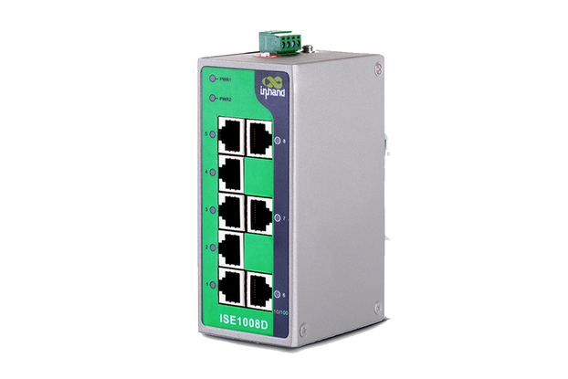 8-Port Unmanaged Industrial Ethernet Switch