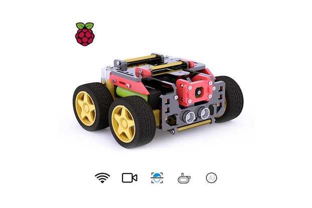 Adeept AWR 4WD WiFi Robot Car Kit for Raspberry Pi
