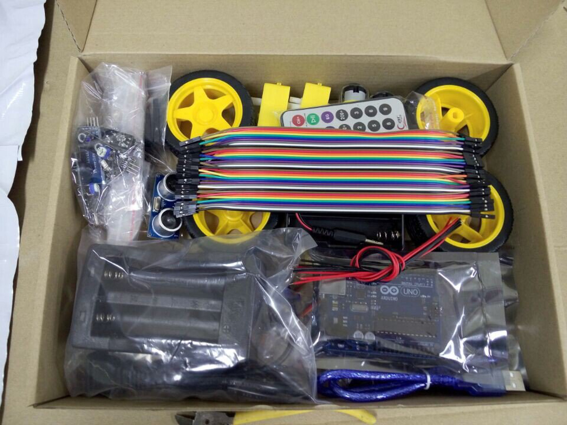 Bluetooth RC 4WD Car Kit from Smaring on Tindie