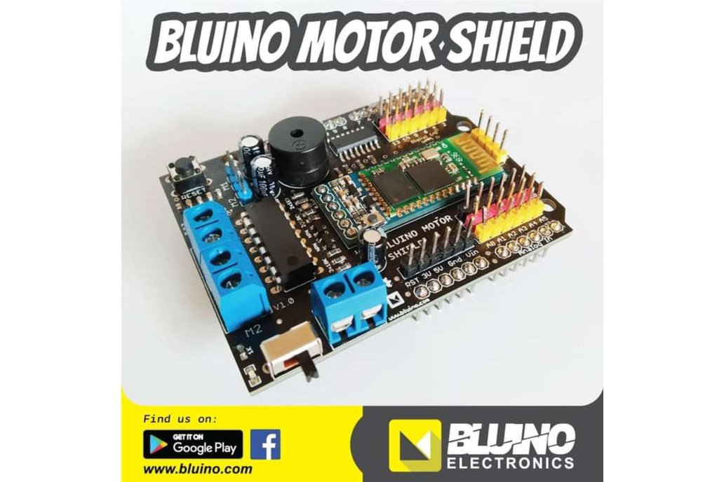 Bluino Motor Shield Arduino - SMARS robot 1