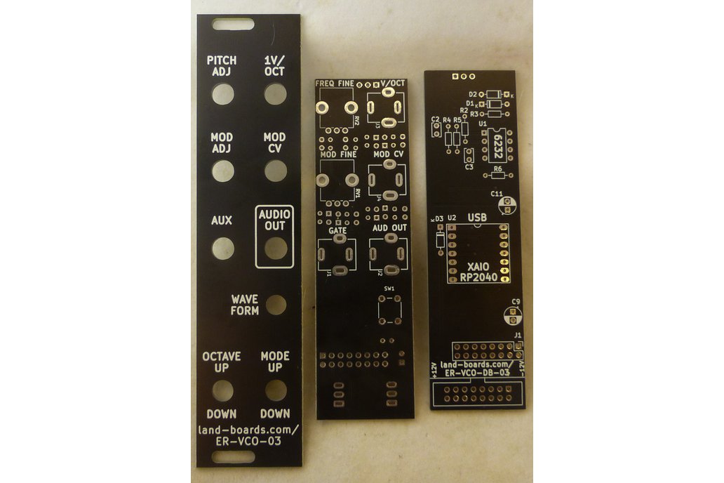Eurorack VCO Card Set 1