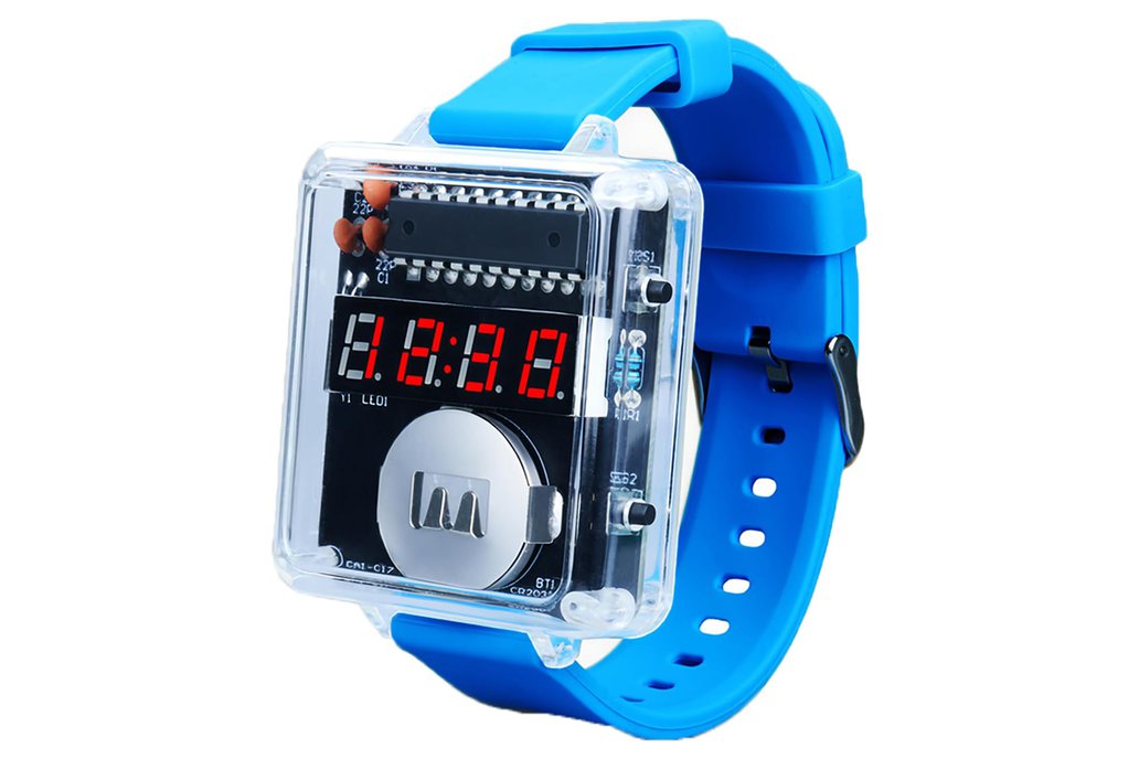 DIY 4-Digit Watch Soldering Practice Kit 1