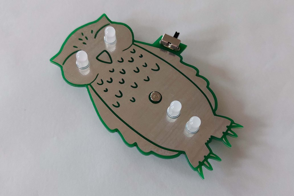 OTIS - Owl Badge Soldering Kit 1