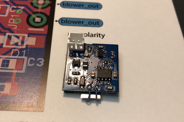 Piezoelectric micro AIR blower version 2.0