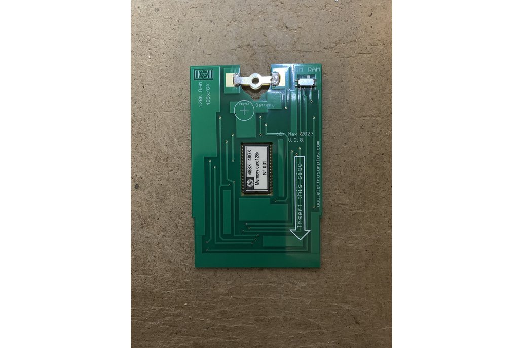 Hp 48sx 48gx 128k ram module 1