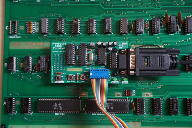 Keyboard Serial Terminal for Apple-1 and Apple ][