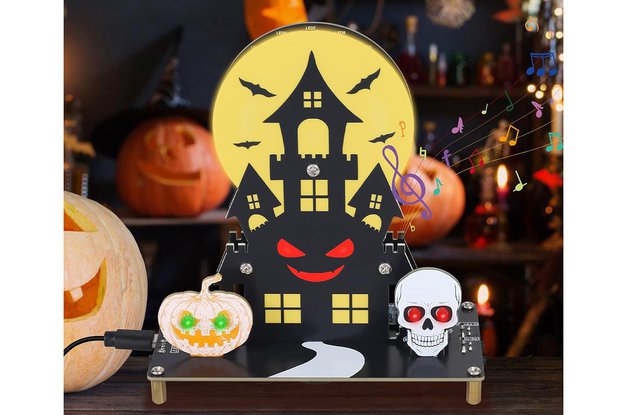 DIY Halloween Haunted Castle Soldering Kit
