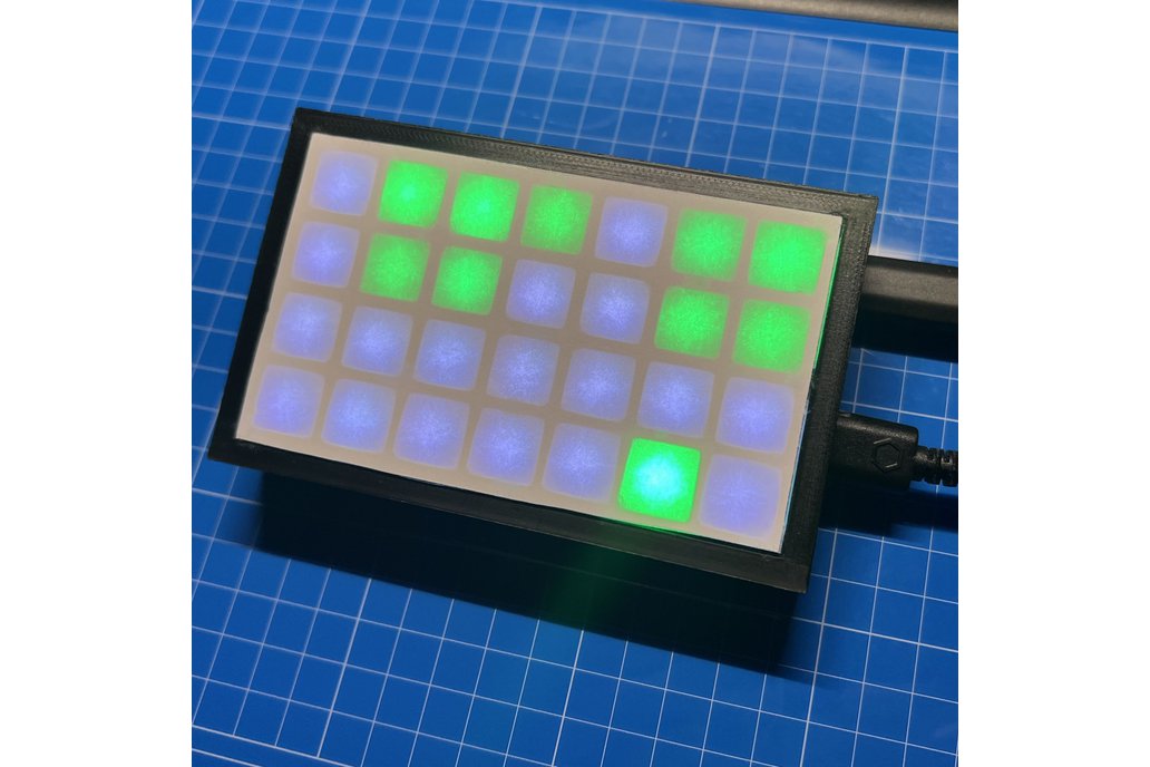 Contrib Cal - Physical GitHub Commit Calendar 1