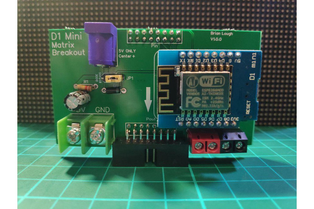 D1 Mini Matrix Shield 1