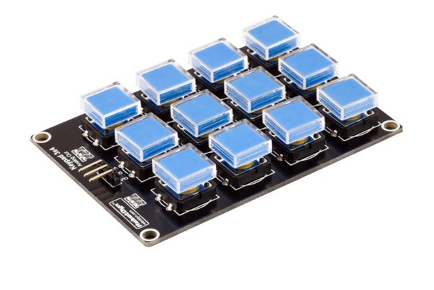 Button Keypad 3x4 Module Arduino DIY Robotdyn